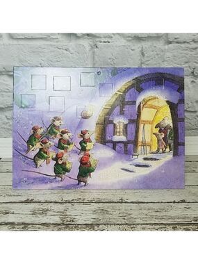 NEW Kevin Hawkes Caroling Mice Advent Calendar